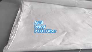 قماش مرشح PTFE 250 شبكة